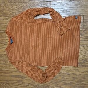 Toad&Co Tempo Long Sleeve Crew Neck Size Medium